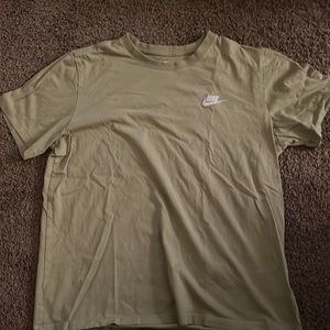 Olive green Nike stitched Tee